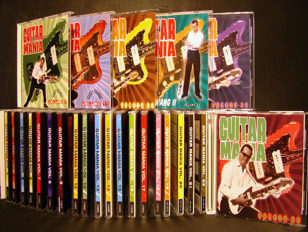 Special Price ! Guitar Mania complete series 30 CD's - Various Artists